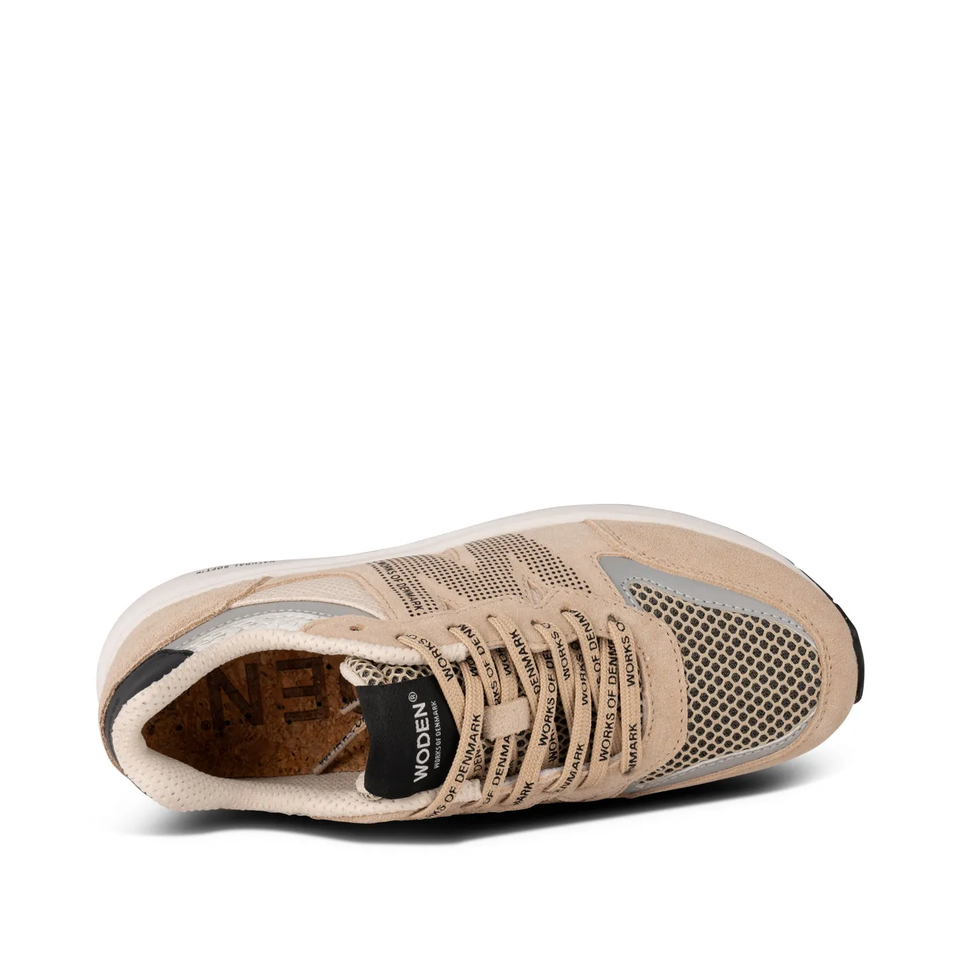 Rigmor Open Mesh - Coffee Cream