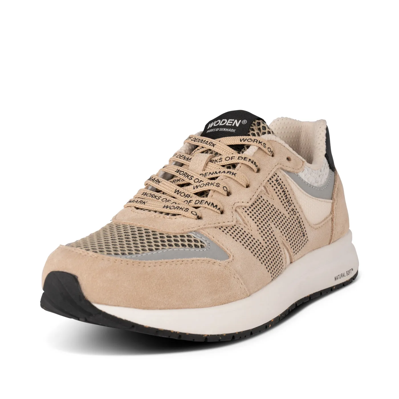 Rigmor Open Mesh - Coffee Cream