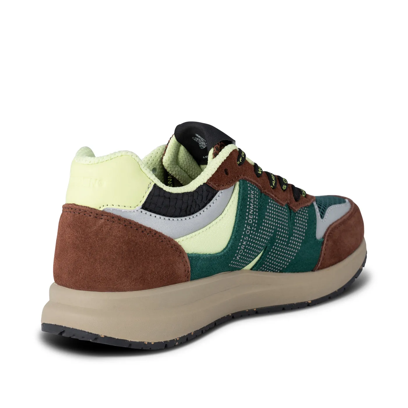 Rigmor Open Mesh - Sepia/Deep Forest