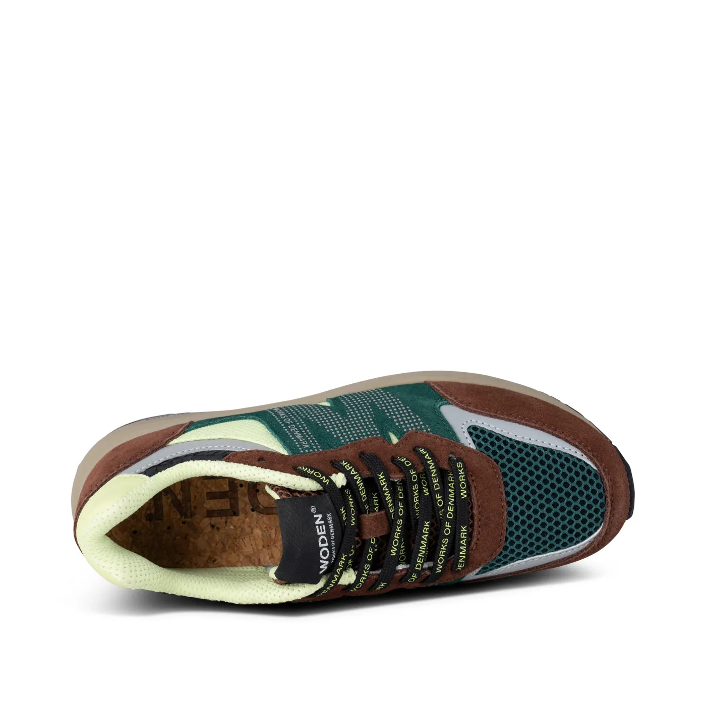 Rigmor Open Mesh - Sepia/Deep Forest