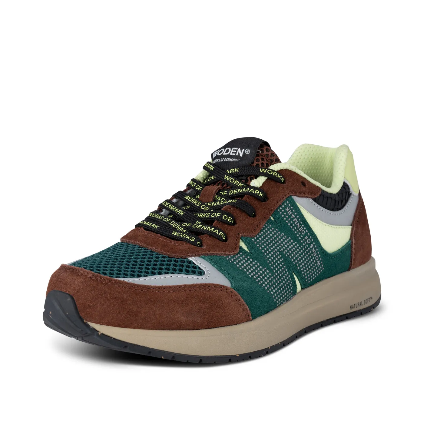Rigmor Open Mesh - Sepia/Deep Forest