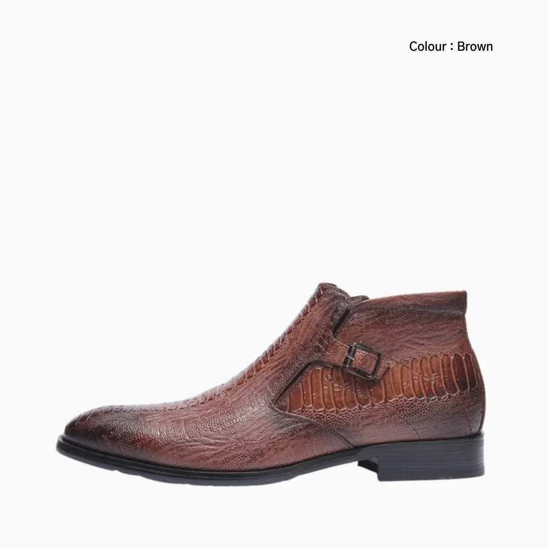 Round-Toe, Handmade. : Ankle Boots for Men