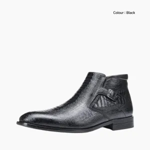 Round-Toe, Handmade. : Ankle Boots for Men