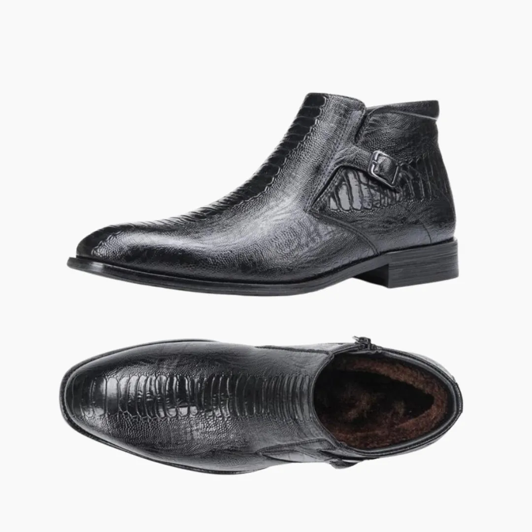 Round-Toe, Handmade. : Ankle Boots for Men