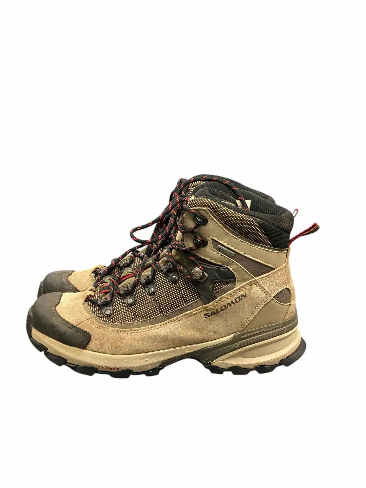 Salomon Shoe Size 8 Brown Hiking Boots Boots(Ankle)