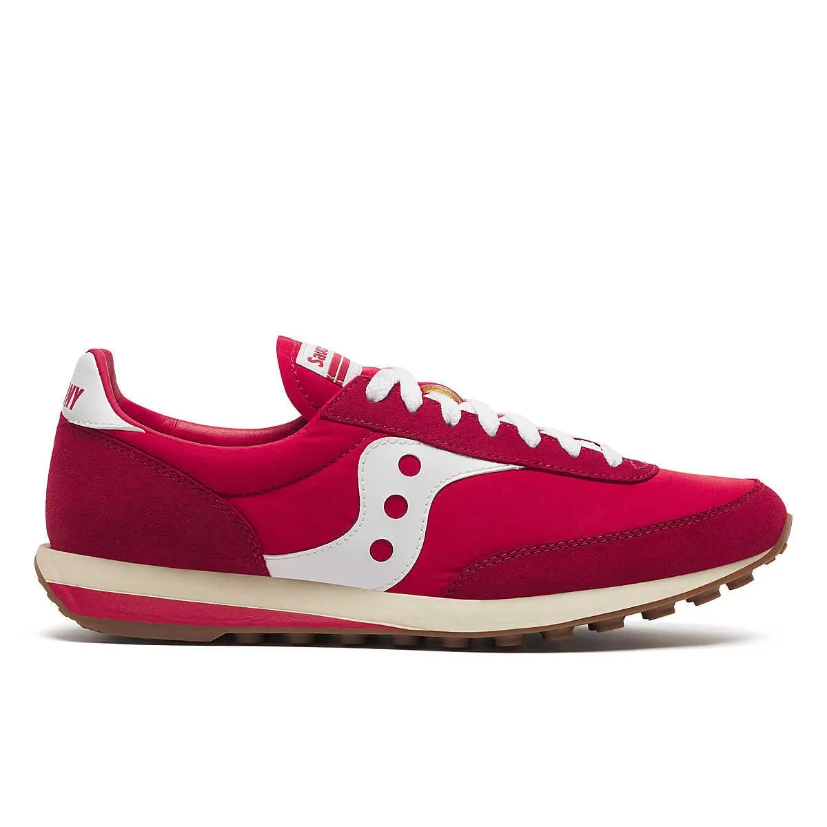 Saucony Trainer 80 Red/White Trainers