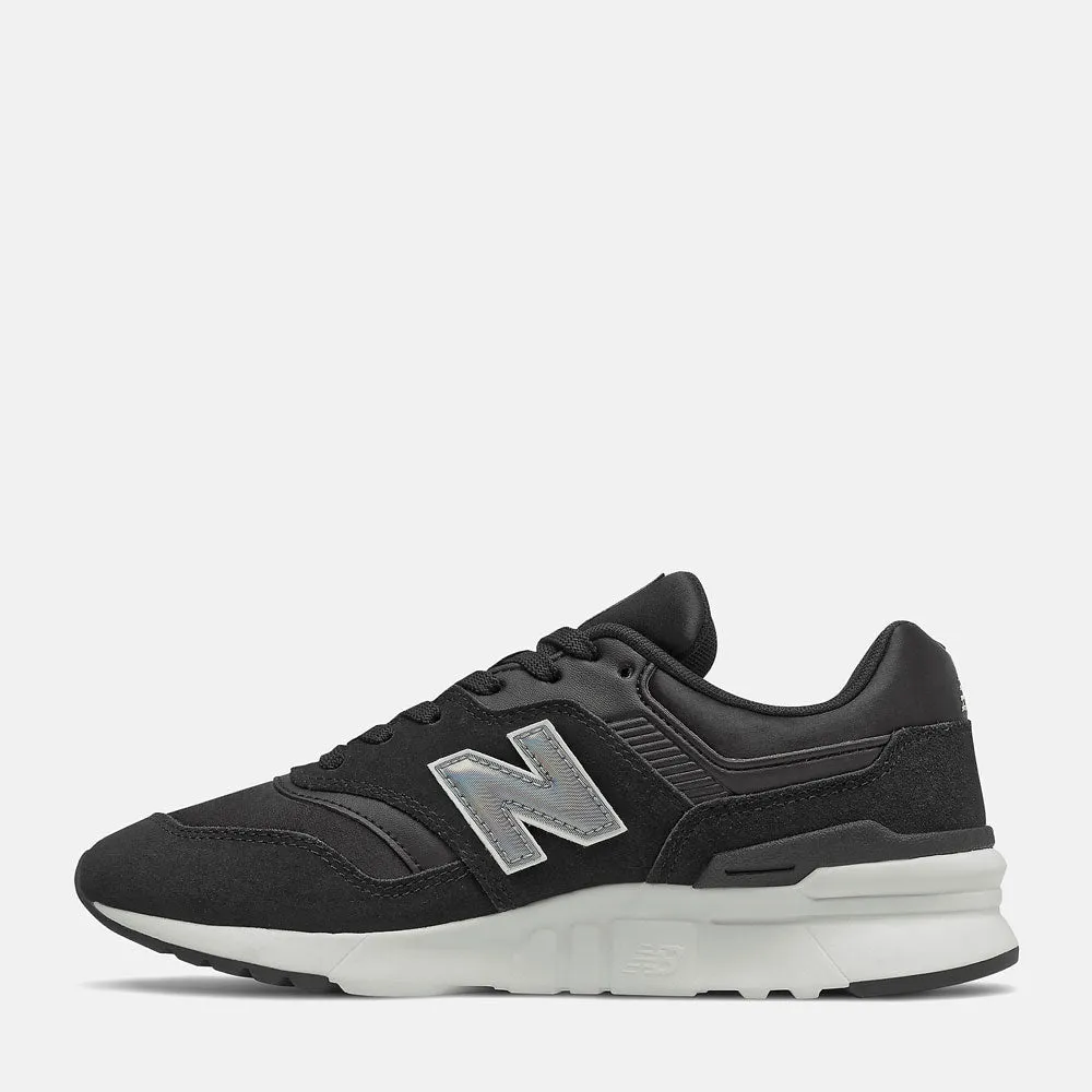 Scarpe Donna NEW BALANCE Sneakers 997H in Suede e Mesh colore Black e White
