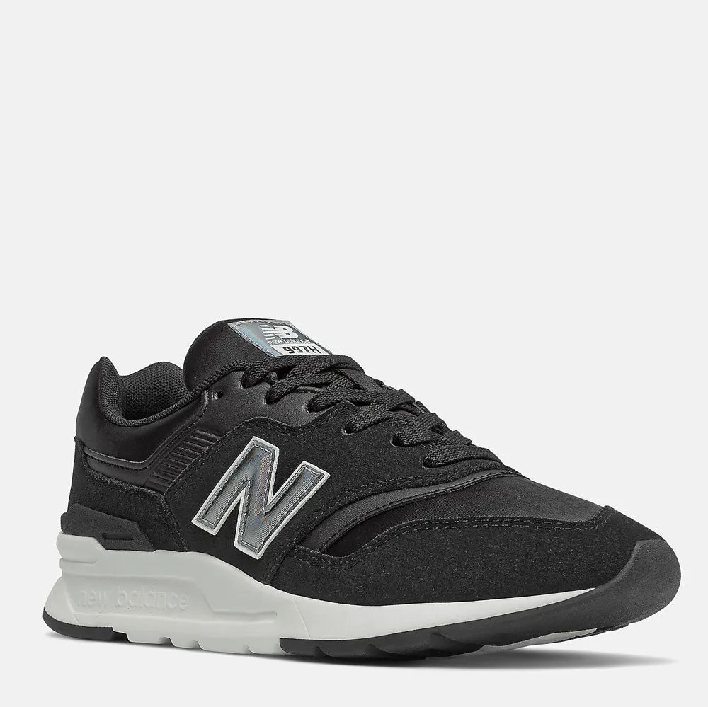 Scarpe Donna NEW BALANCE Sneakers 997H in Suede e Mesh colore Black e White