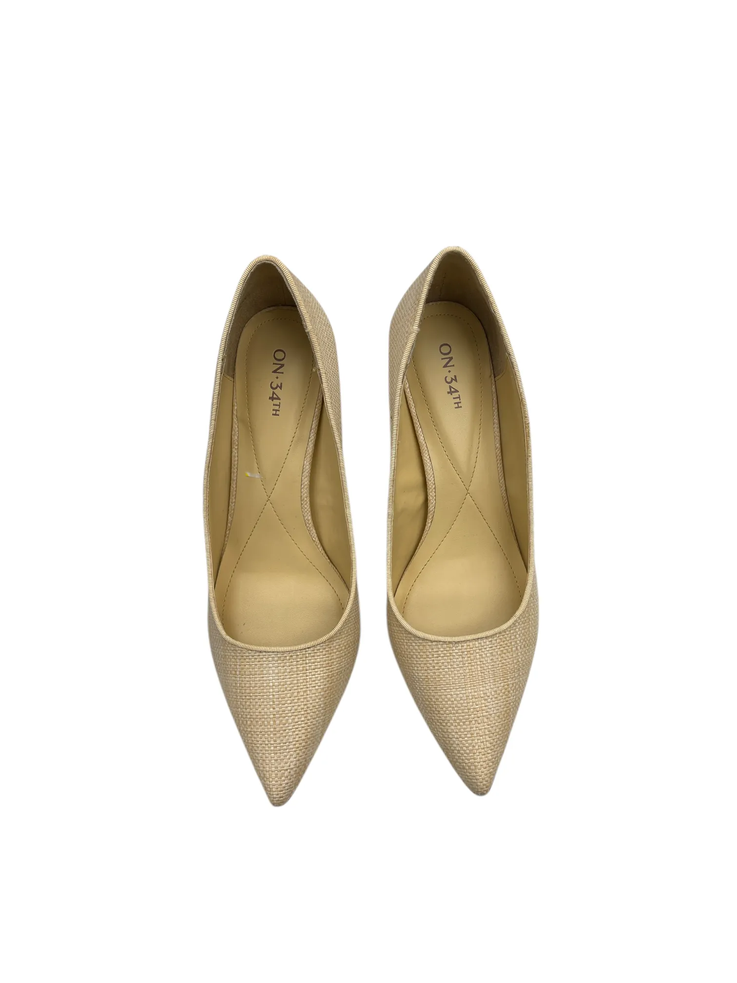 Shoes Heels Kitten By On 34th In Tan, Size: 9.5
