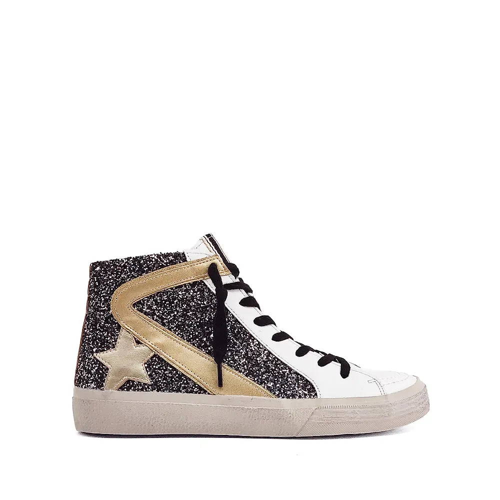 Shushop Hightop Sparkle Sneakers - SIZE 6