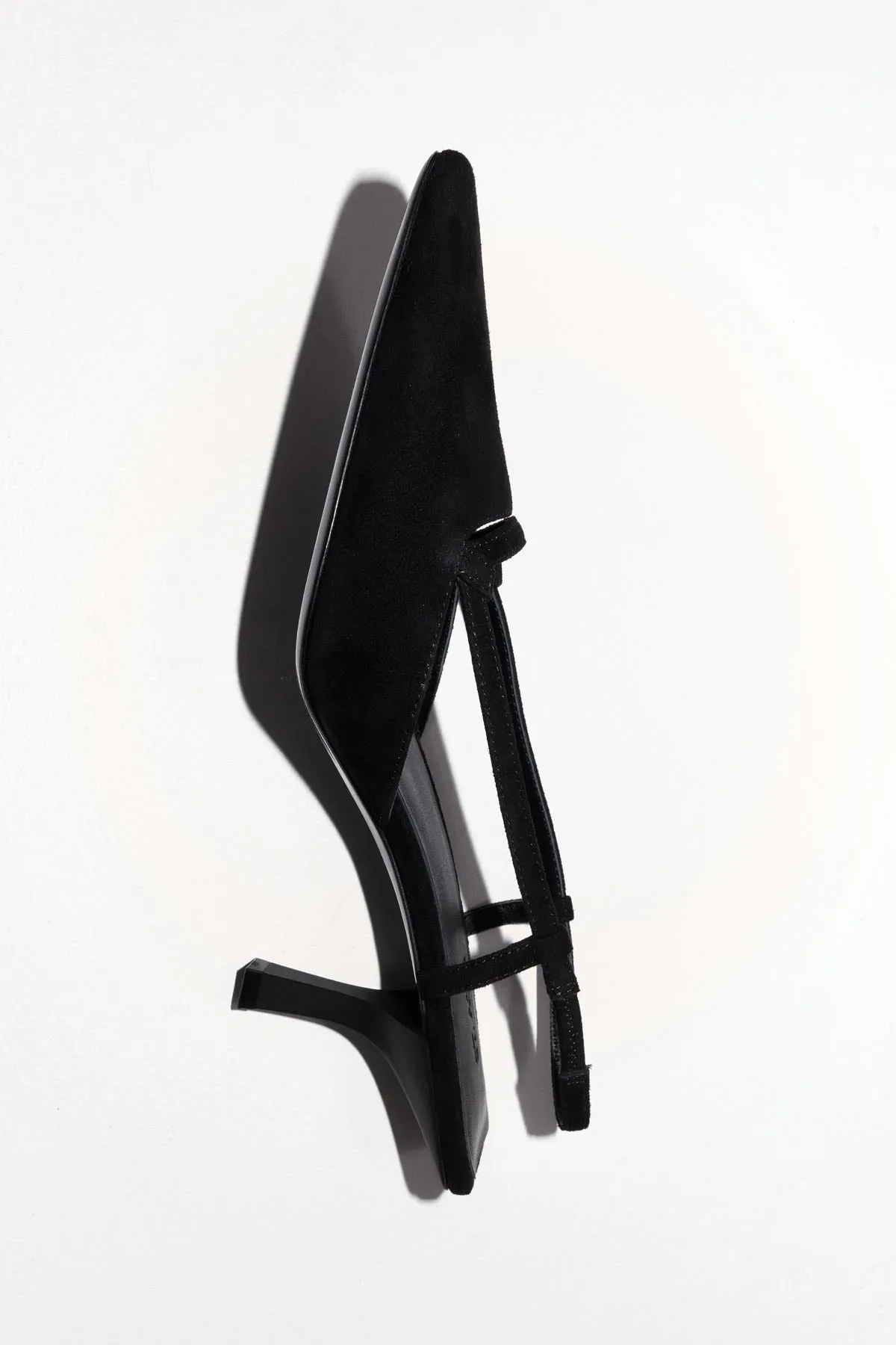 Sling Back Heel - Black