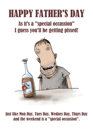 Special Occasion Funny Father's Day Card