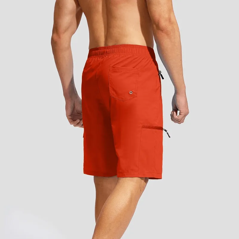 Swim Trunks Quick Dry Board Shorts With 5 Pockets