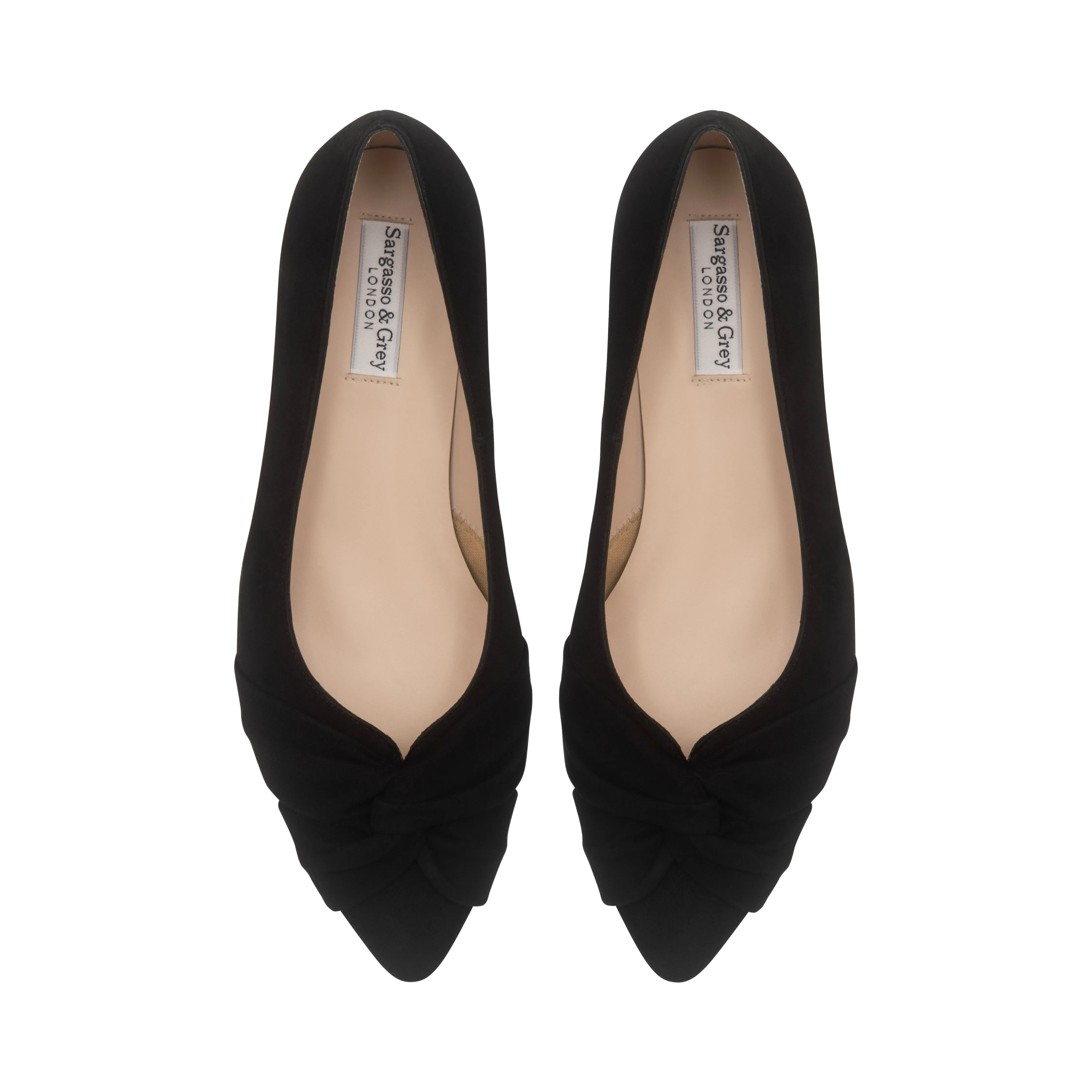Tandi Extra Wide Width Kitten Heels - Black Suede