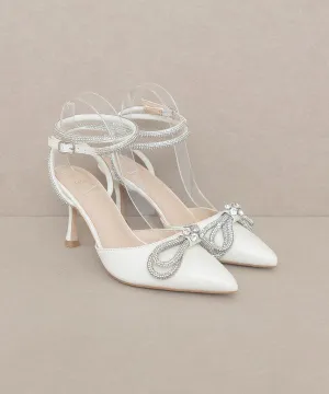 THE BOW KITTEN HEELS