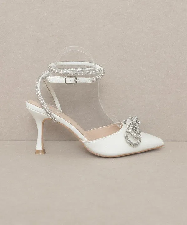 THE BOW KITTEN HEELS