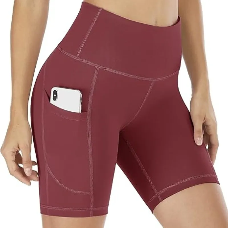 The Stretchy Workout Shorts – High Waist and Pocket Design