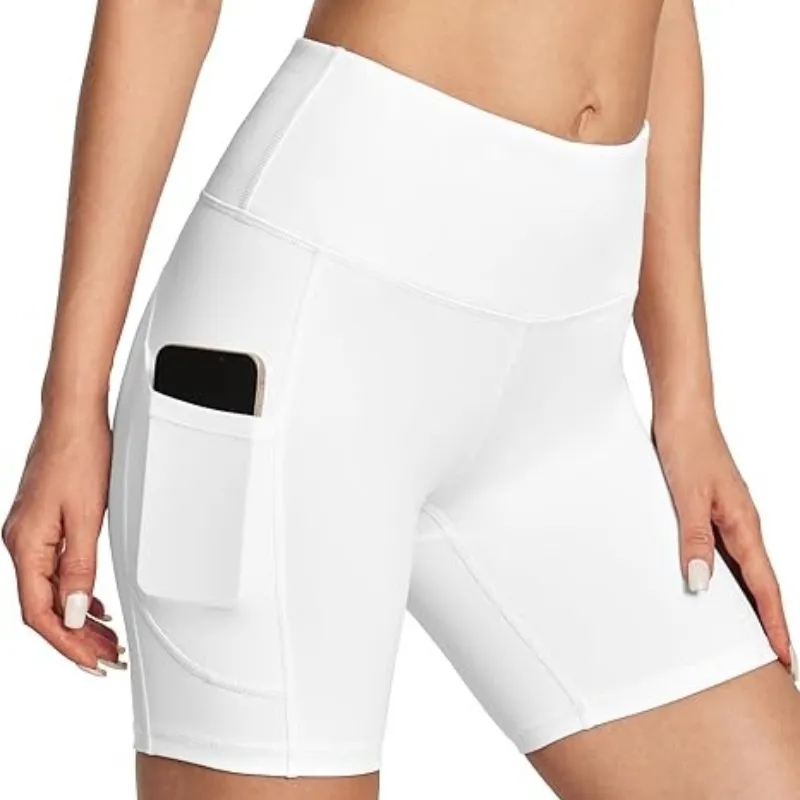 The Stretchy Workout Shorts – High Waist and Pocket Design
