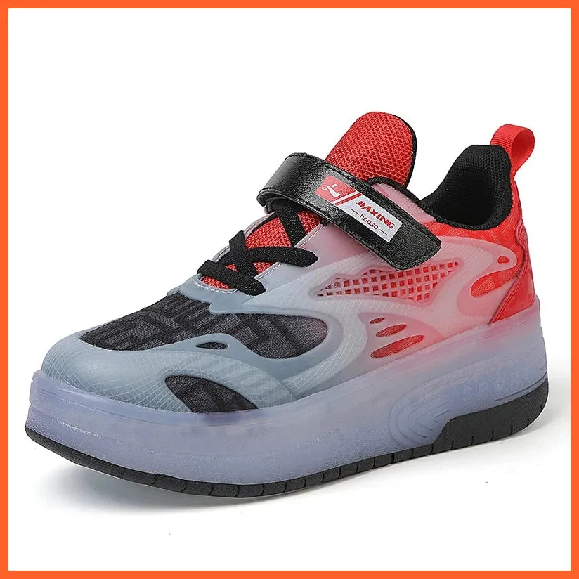Two Wheels Roller Skate Shoes For Boys Girls