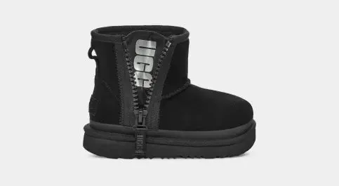 UGG® Toddlers' Classic Mini Zipper Tape Logo