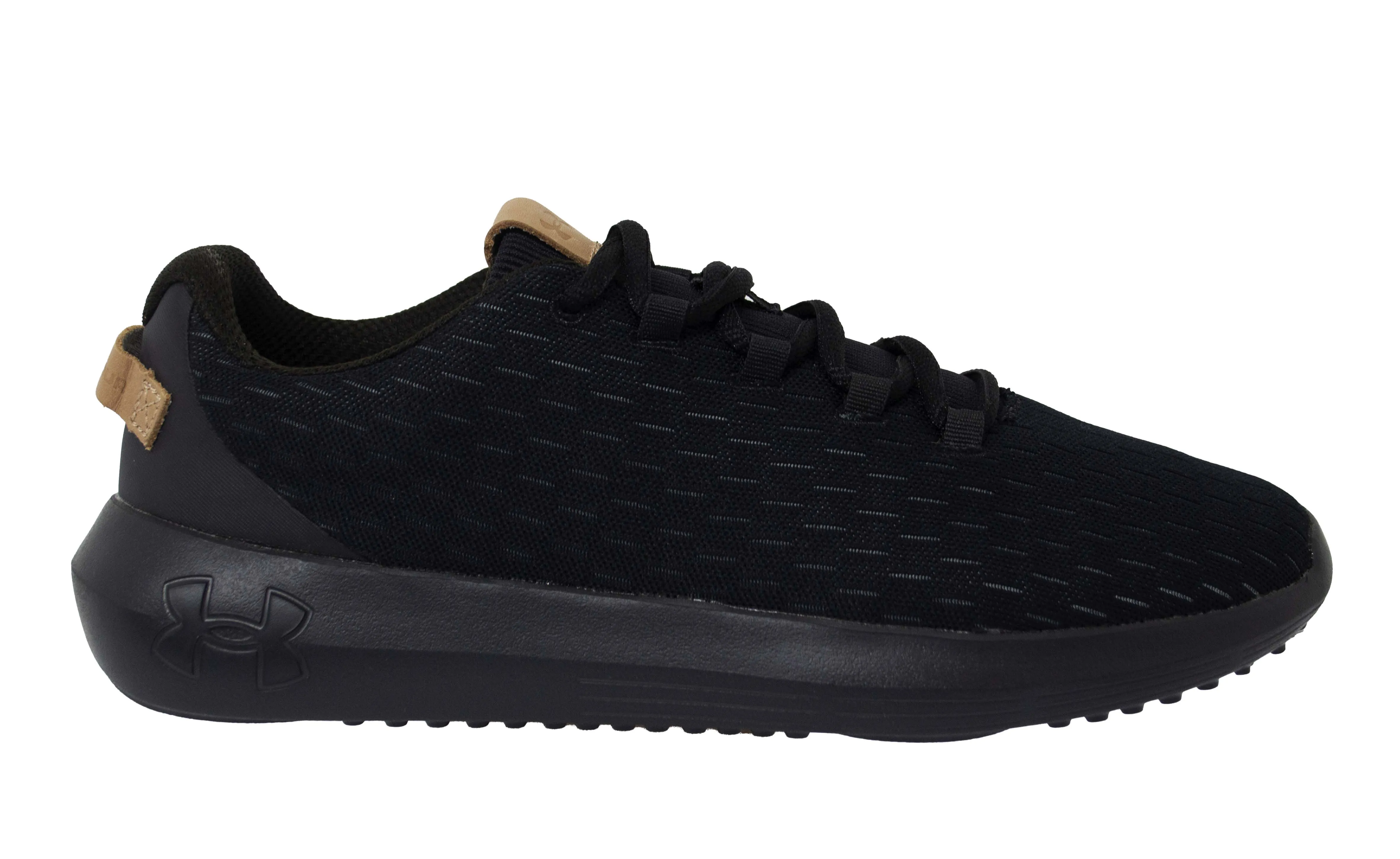 Under Armour UA Ripper Elevated Mens Black Running Shoes