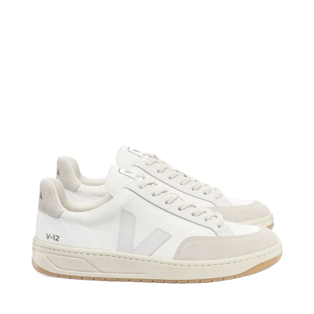 V-12 B MESH WHITE