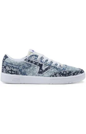 Vans Bandana Comfycush Lowland Lace Up Shoes Leather Suede