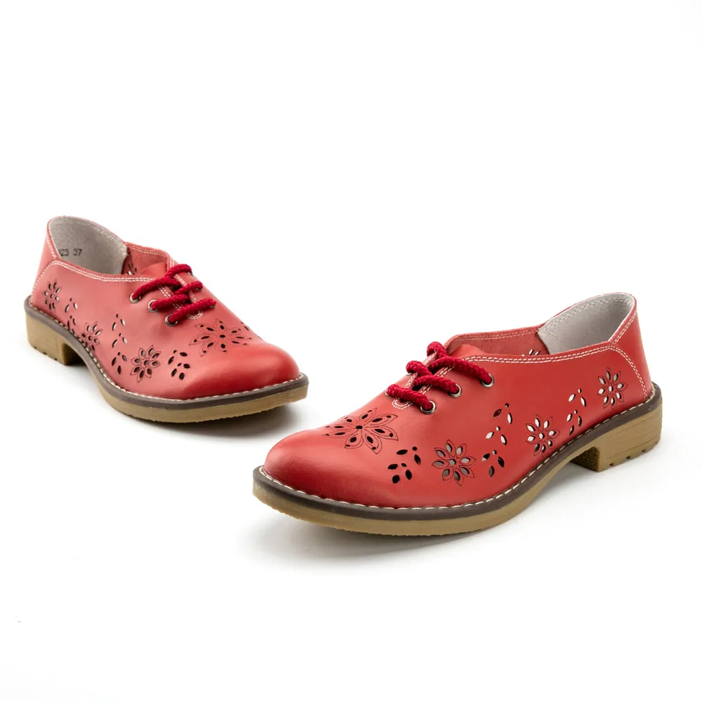 Women's Autumn Genuine Leather Oxfords
