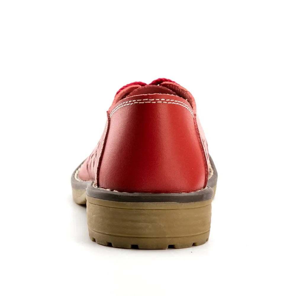Women's Autumn Genuine Leather Oxfords