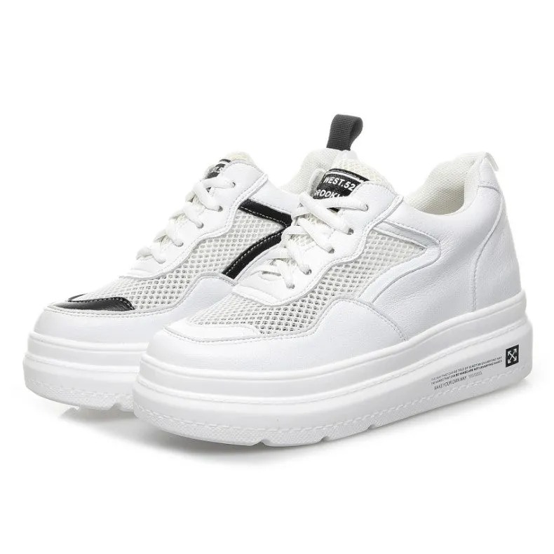 Women's Small Size Lace Mesh Fashion Sneakers SS88