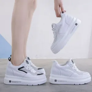 Women's Small Size Lace Mesh Fashion Sneakers SS88