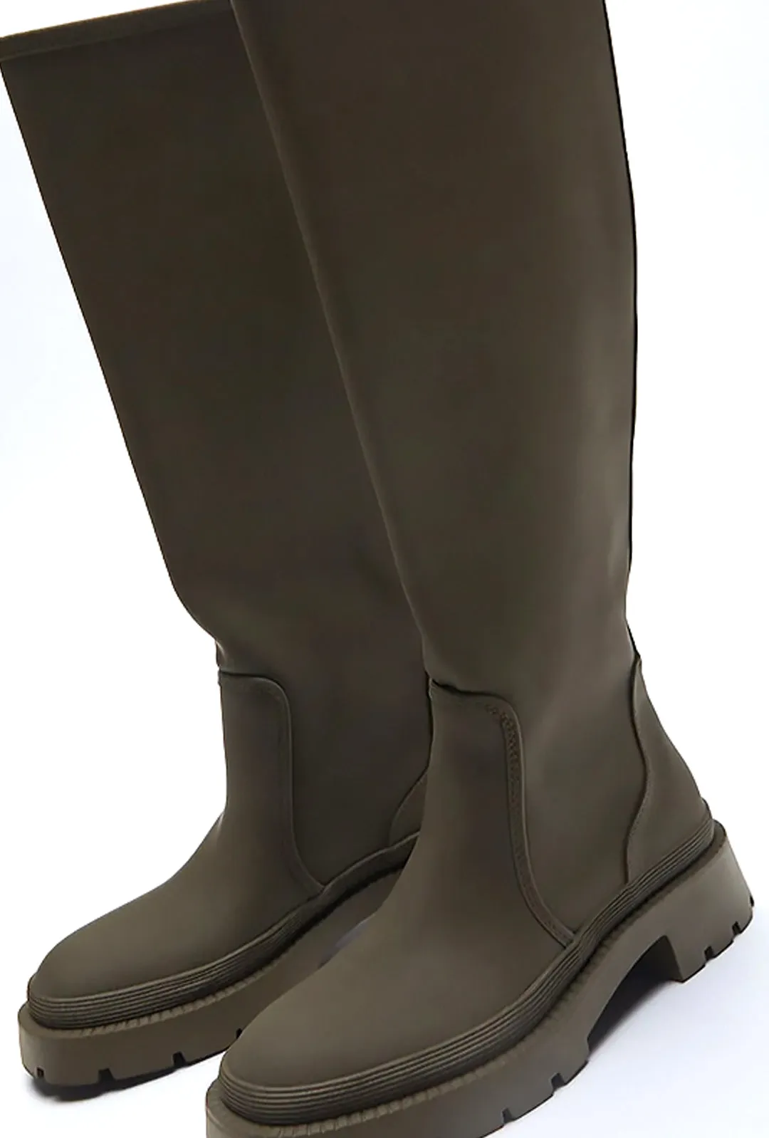 YOKO - RUBBERIZE KNEE BOOTS